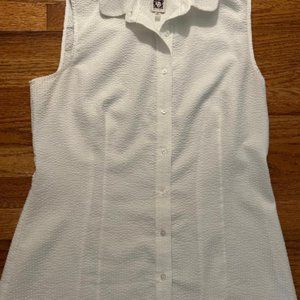 Anne Klein sleeveless blouse - size 12